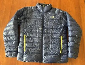 The North Face Herren 900 Summit Serie Jacke blau FEHLER Gr. Large Daunenparka - Bild 1 von 14