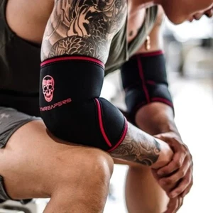 Manga de codo de 5 mm para entrenamiento físico hombres mujeres press de banco protección deportes Br - Imagen 1 de 8