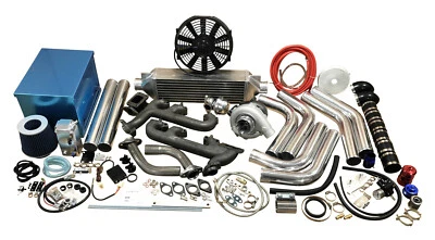 FOR CHEVY GM 4.3L TURBO KIT S10 BLAZER TYPHOON SYCLONE T3 CAST V6 FULL PACKAGE  - Image 1 of 3
