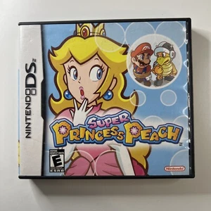Super Princess Peach (Nintendo DS, 2006) w/ Manual - Foto 1 di 4
