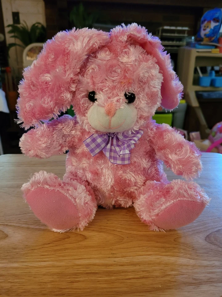 Conejito de peluche rosa Foto 1 de 1