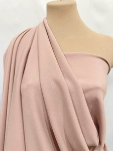 TECHNO SCUBA MAUVE   4 WAYS STRETCH  58" DRESSES - Picture 1 of 9