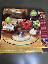 Sarah Peyton Home 12” Tempered Glass Lazy Susan (BRAND NEW IN BOX)