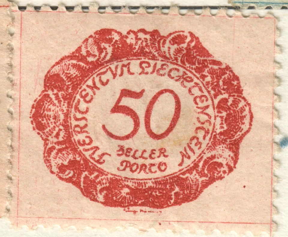 Liechtenstein - 1920 Postage Due Stamp #2 - Image 1 of 1