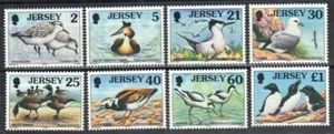 Great Britain-Jersey Stamp 825-832 - Birds - Picture 1 of 1