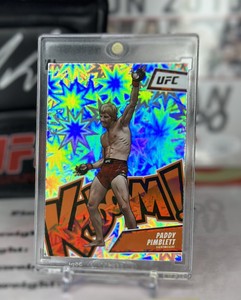 Paddy Pimblett 2023 Kaboom UFC Panini Chronicles SSP Case Hit