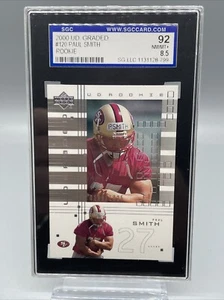 2000 UD Graded UD Rookie 188/1325 Paul Smith #120 SGC 8.5 - Picture 1 of 5