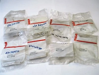 RCA Resistors 139339 2.7 OHMS Qty 8 New - Image 1 of 4