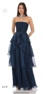 corset maxi dress ballkleid/abiball grösse S/36/US2 - Bild 1 von 7
