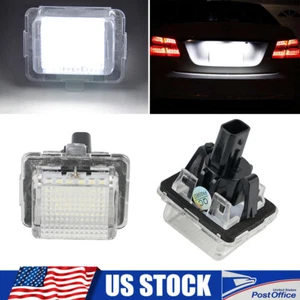 Para Mercedes-Benz C350 C300 2008-10 2x Luces LED Traseras Número Placa Lámpara - Imagen 1 de 6