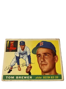 Tom Brewer 1955 Topps 83 - Picture 1 of 2