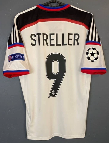 MEN'S FC BASEL 1893 2014/2015 STRELLER UEFA SOCCER FOOTBALL SHIRT JERSEY SIZE S Cover
