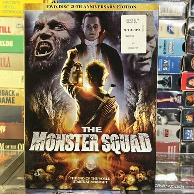 The Monster Squad 1987 DVD 20th Ann Ed 2 Discs Slipcover & Insert Horror Comedy - Image 1 of 4