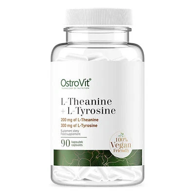 OSTROVIT L-Theanine + L-Tyrosine Vege - Entspannung, Stressreduktion, Stimmung