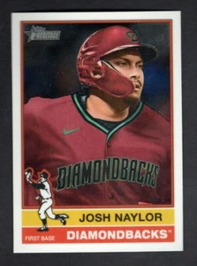 Topps Heritage 2025 cromo #49 Josh Naylor Arizona Diamondbacks - Imagen 1 de 2