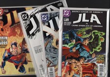 JLA (1997-2006) #101 #102 #105 #107   Unused Stock HL4.562