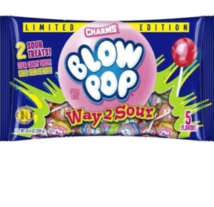 Blow Pop Charms Blow Pop, Limited Edition Way2Sour Lollipops - Picture 1 of 1