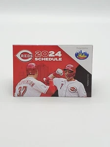 2024 Cincinnati Reds Pocket Schedule By Skyline Chili 75th Anniversary MLB - Picture 1 of 2