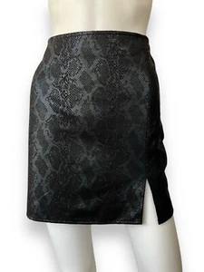 Iris Damen Minirock schwarz hochtailliert sexy Größe L - Bild 1 von 8
