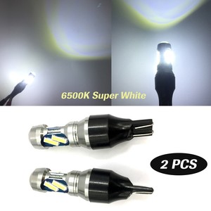 2PCS 8LED Lamp Reverse Light Bulb 6500K Beads Xenon White Backup T15 W16W 921