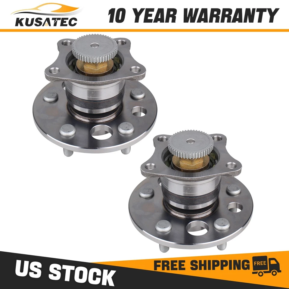 Par de conjuntos de cojinetes de cubo de rueda trasera para Toyota Avalon 1997-2001 Camry 1995-2004 Foto 1 de 4