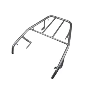 Silver Rear Luggage Rack Support Bracket For Yamaha TW200 Trailway 1987-2008 - Foto 1 di 3