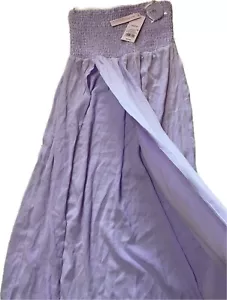 Women's Wild Fable XS Lavender Swim Coverup Or As Regular Dress/Skirt w/Slit - Picture 1 of 4