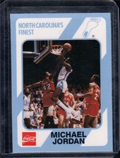 1989 Collegiate Collection/Coca-Cola North Carolina's Finest Michael Jordan #13