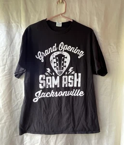 Sam Ash Music Stores Grand Opening Jacksonville FL Tshirt Large Black - Picture 1 of 5
