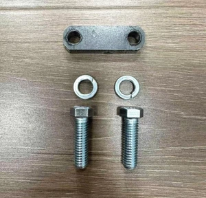 58-64 Chevy Impala & 63-82 Corvette Lower Control A-Arm Nut Plate & Bolts - Picture 1 of 3