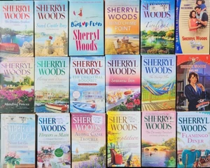 RANDOM MIX Lot of 10 Sherryl Woods Paperback Romance Novels Magnolias Chesapeake - Imagen 1 de 4