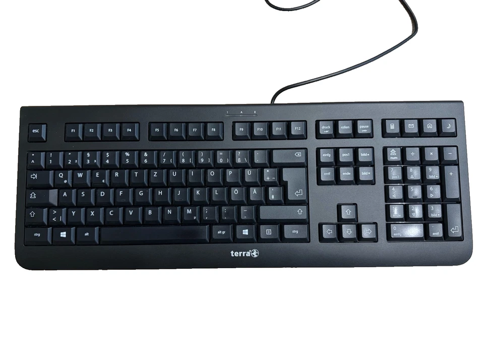 CHERRY JK-0800 USB Tastatur QWERTZ (DE) – mit Numblock – Terra OEM /Modell JG-08 - Bild 1 von 4