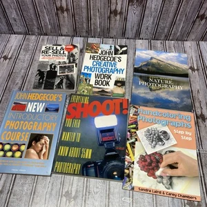 Photography Book Lot Of 6 John Hedgecoe Shaw Color Nature Selling - Picture 1 of 7