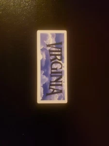 Virginia Pharrell schwarz Yacht Rock Va Sitz Aufkleber 2,5' - Bild 1 von 4