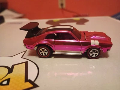 Hot Wheels 2009 23rd Convention RLC Party Pink Mighty Maverick 1/64 Baggie Car - Image 1 of 4