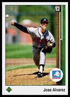 1989 Upper Deck #734 Jose Alvarez - Image 1 of 2