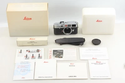 [PERFEITO ESTADO na Caixa] Leica M6 0.72 Câmera Telêmetro Prata Não TTL Do Japão - Imagem 1 de 4