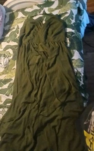 Wmns weiß Vera Wang grün fließend Chiffon Neckholder formell Gr. 22 UVP 199,95 $ - Bild 1 von 12