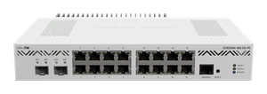MikroTik CCR2004-16G-2S+PC Router (16) GbE RJ45 (2) SFP+ Porte Cloud Core - Foto 1 di 5