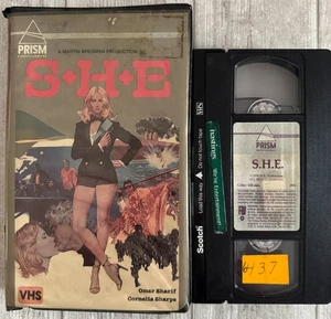 SHE VHS Omar Sharif Cornelia Sharpe Robert Lansing Anita Ekberg Fabio Testi 1979 - Picture 1 of 7