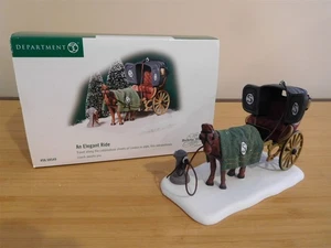 Dept 56 Dickens Village - An Elegant Ride - #56.58549 - Free Shipping - Picture 1 of 1
