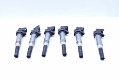 Juego de bobinas de encendido BMW 135i 335i 535i X3 X5 X6 N55 de (6) 12137594596 OEM usadas Foto 1 de 4
