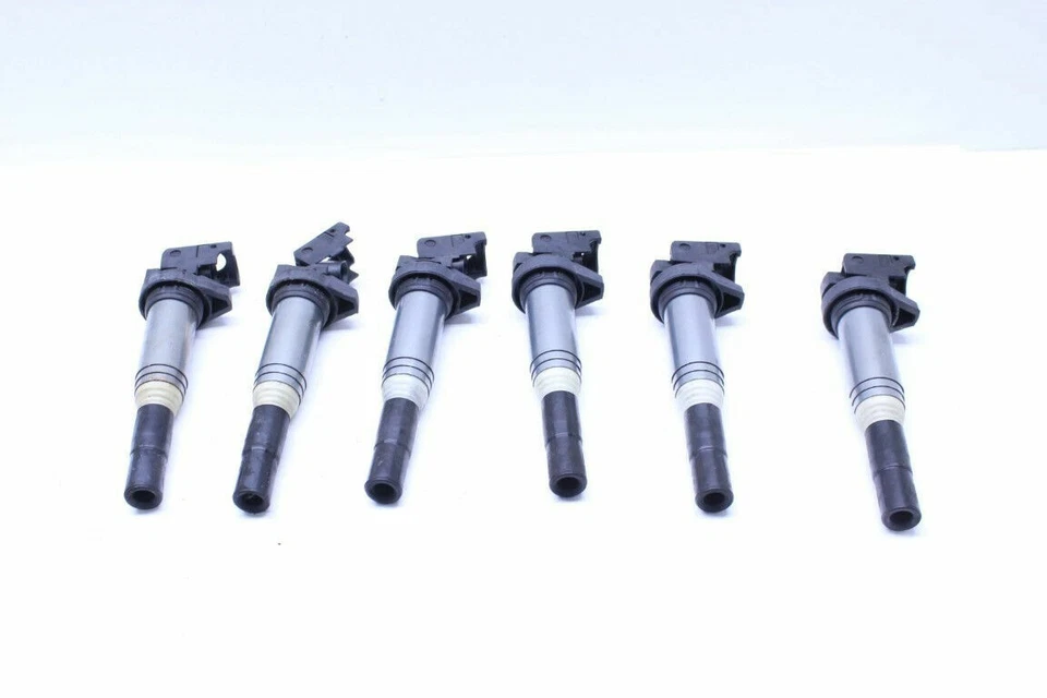 Juego de bobinas de encendido BMW 135i 335i 535i X3 X5 X6 N55 de (6) 12137594596 OEM usadas Foto 1 de 4