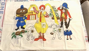 Federa singola vintage McDonald's Ronald Standard 1976 Fry Guy ottime condizioni - Foto 1 di 2