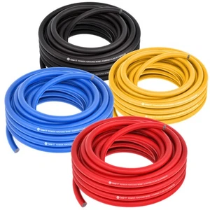 12 Gauge Wire (50ft Each- Black/Red/Blue/Yellow) Copper Clad Aluminum CCA - P... - Picture 1 of 6