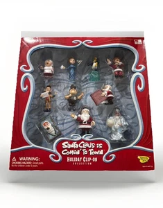 1998 Memory Lane Santa Claus Is Comin' To Town Holiday Clip-on MIB - Bild 1 von 4