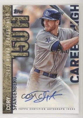 2015 Topps Career High Auto Cory Spangenberg #CHA-CSP Rookie Auto RC - Image 1 of 2
