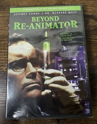 Beyond Re Animator DVD Screener Promo 2003 New Sealed Jeffrey Combs Cult Horror - Image 1 of 3