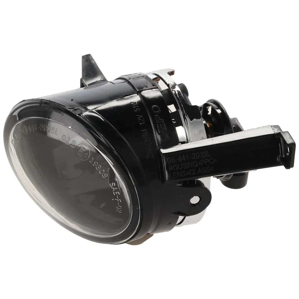 Luz antiniebla lente transparente para Volkswagen Rabbit LH 2006-09 lente de plástico con bombilla Foto 1 de 4