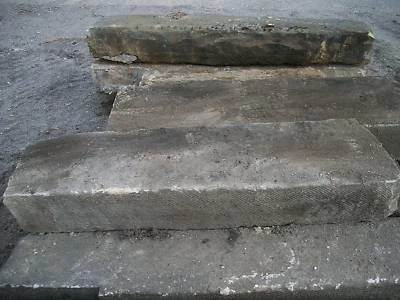 Pisadas de piedra antigua de 3 a 4 pies de largo  Foto 1 de 3